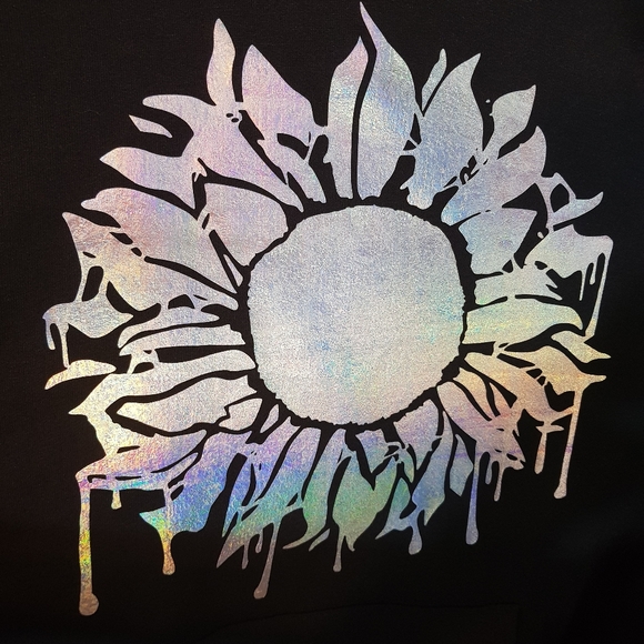 🔶️ Holographic Sunflower Drip - Picture 2 of 2